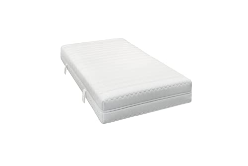 Breckle MyBalance15 Formschaum-Kaltschaummatratze mit 7-Zonen, nachhaltiger Bezug mit Lyocell, Made...